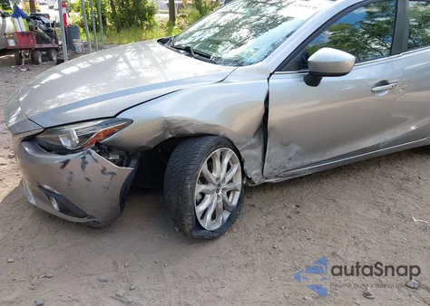 2014 Mazda 3 S Grand Touring z USA, uszkodzony, nr VIN JM1BM1M31E1104005